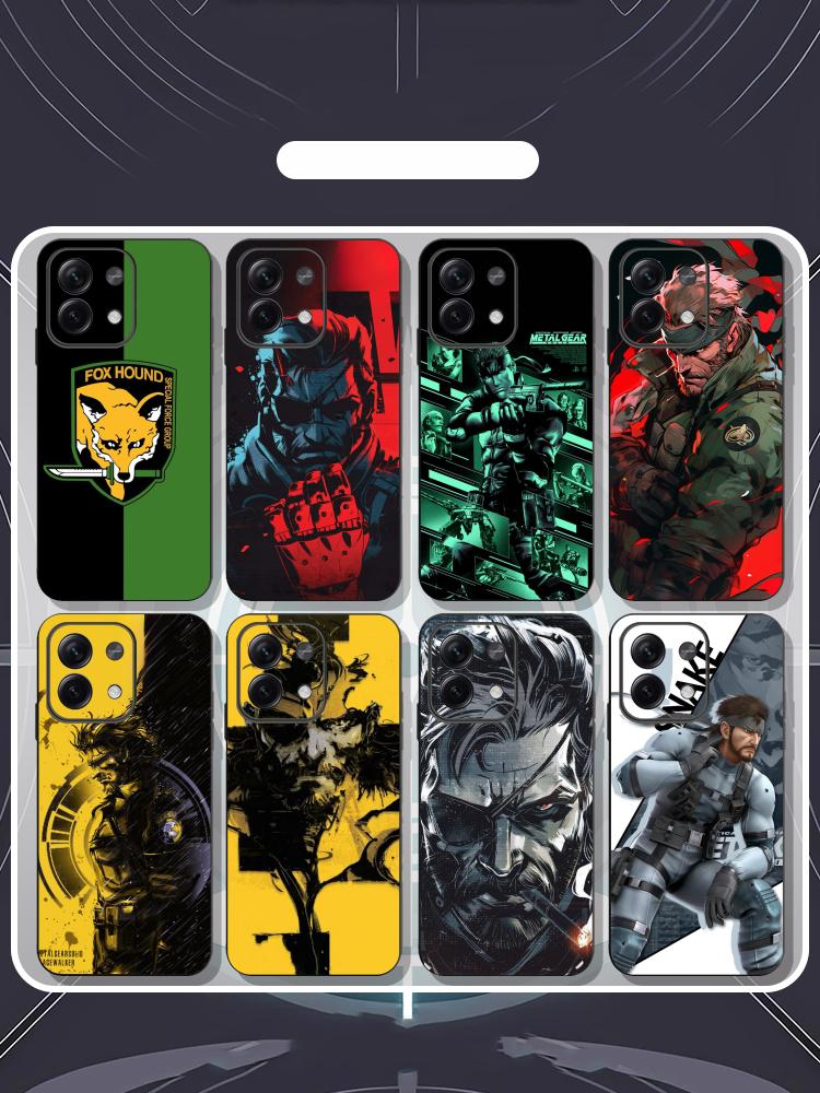 Xiaomi Redmi Note 13 - Чехол для телефона Game Metal Gear