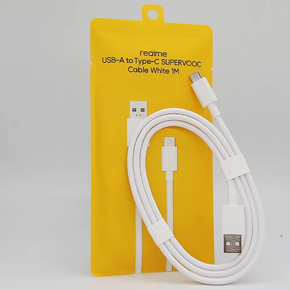Realme Gt 6 - Оригинальный кабель Realme 12A USB A