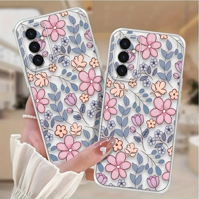 Samsung Galaxy S24 - Противоскользящий прозрачный чехол для телефона Samsung